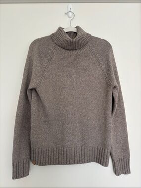 NWOT Tentree Highline Wool Turtleneck Sweater in Dark Elkwood Heather